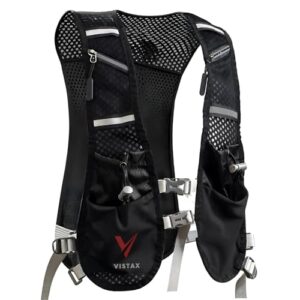 VISTAX Hydration Running vest Backpack for Men & Women - Lightweight 5L Running backpack