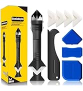 Extra Long Aquarium Aquascape Kits, 6 in 1 Aquatic Plant Aquascaping Tool Stainless Steel Tweezer...