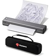 Phomemo M08F Tattoo Printer Wireless Tattoo Transfer Stencil Printer, Thermal Tattoo Stencil Mach...