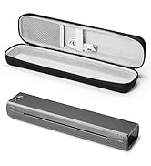 Phomemo Portable Wireless Printer, [New] M08F Bluetooth Mobile Inkless Printer Support A4 Size, N...