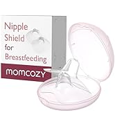 Momcozy Colostrum Collector Reusable Breast Milk Collector with Storage Case and Cotton Wipe, Por...