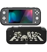 PlayVital ZealProtect Protective Case for Nintendo Switch Lite, Hard Shell Grip Cover for Nintend...