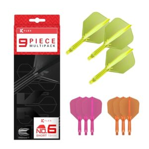 TARGET Darts K-Flex Integrated Dart Flights and Shafts