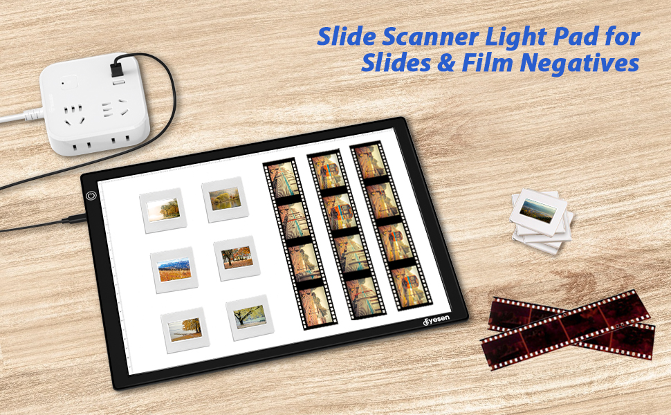 Eyesen Slide Viewer Light Box slide viewer for old slides