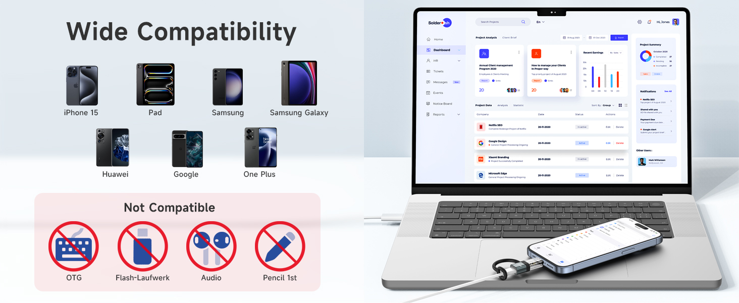 lightning to usb c adapter