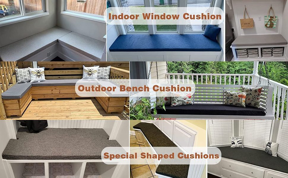 bench cushion garden