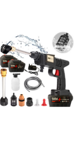 6 in 1 jet washer protable