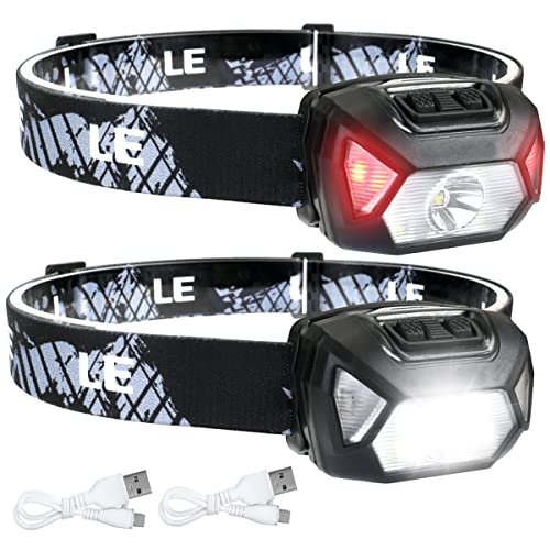 Lepro Head Torch Rechargeable