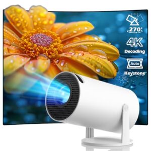 Mini Projector Full HD 4K Support