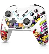 Wireless Switch Controller, Pro Controller for Switch/Lite/OLED/PC Windows 8 10 11/iPhone/Android...