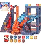 COOLJOYA Magnetic Tiles Magnetic Building Blocks | 65PCS Magnetic City Road Toppers Set for Kids ...