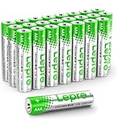 Lepro AAA Alkaline Batteries 12 Pack, 1200mAh Triple A Battery with Anti-Leakage Technology, High...