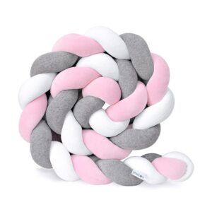 Braided Cot Bumper Braided Pillows Knotted