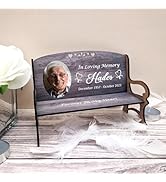 Pixie's Gifts Memorial Bench - A Place of Tranquil Remembrance for Our Loved Ones in Heaven: Bere...