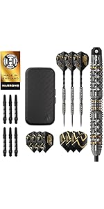 Harrows Opus Darts Set I Professional Darts 90% Tungsten Steel Tip ALL Weights Pro Darts I Huge 1...