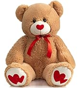 BEJOY 90cm Giant Teddy Bear Stuffed Animal Soft Toy Large Love Gift Child Dolls Plush 36inch Tedd...