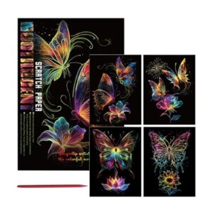 Scratching Art Paper