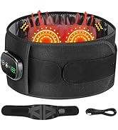 Leg Massager, Cordless Remote Control Calf Massager with 3 Modes &5 Intensities, Heat Function, T...