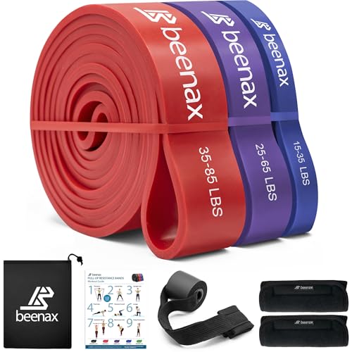 Beenax Resistance Bands Pull Up Assist Bands Set - Thick