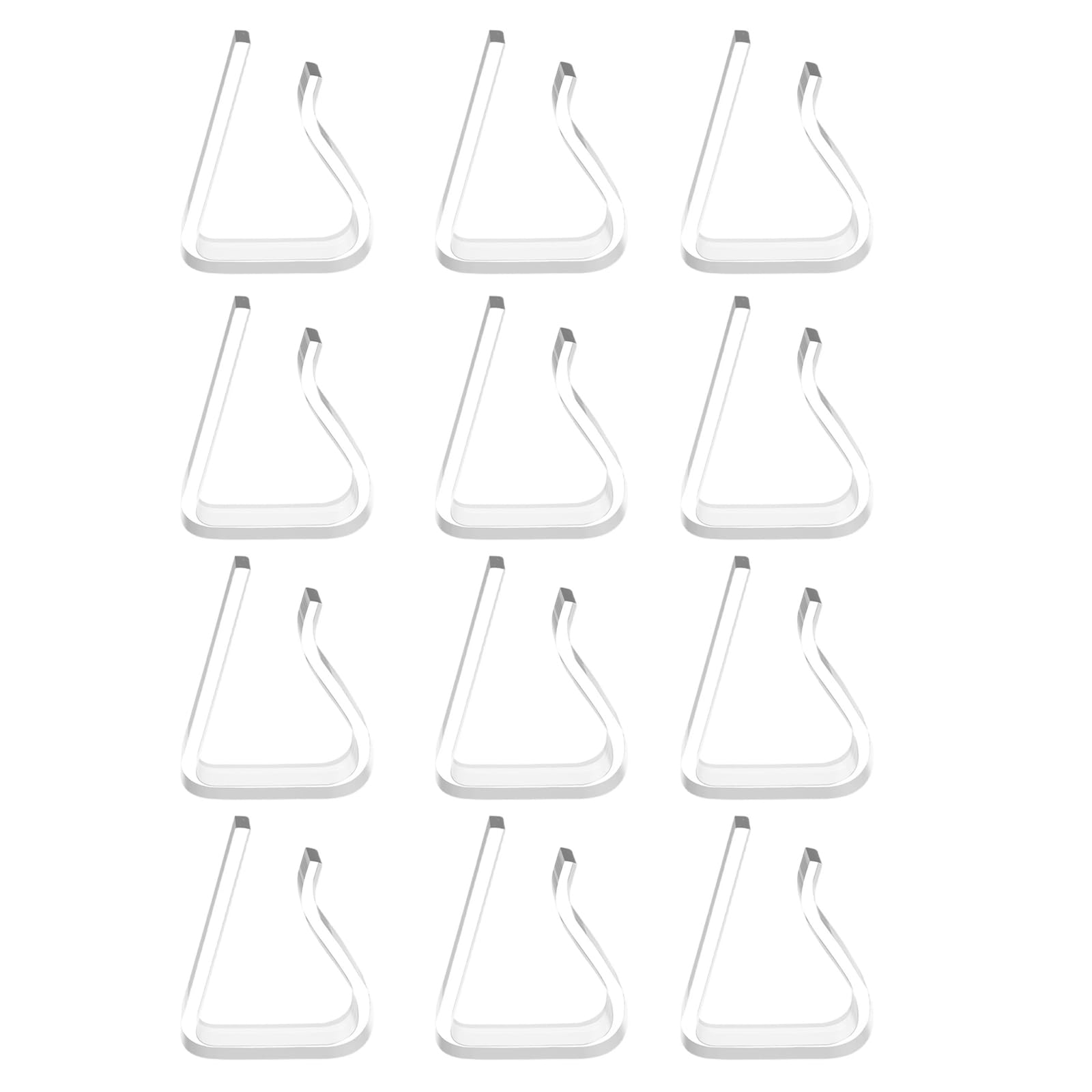 Onezebra 12pcs Table Cloth Clips for Outside Table