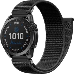 Upeak 22mm QuickFit Watch Strap Compatible with Garmin Fenix 7 Strap/7 Pro/6/6 Pro Strap/Fenix 8 47mm5/5 Plus