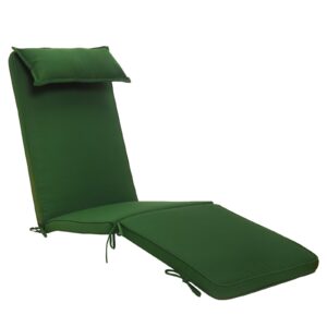 Garden Steamer Sunlounger Cushion Outdoor Waterproof SunLounger Cushions for Steamer Recliner Sun Lounger Pad Hypoallergenic Patio Furniture Sunbed Cushions
