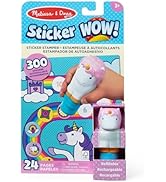 Melissa & Doug Friendship Wooden Stamps for Kids, Colouring Sets for Children Age 4, Stamps for K...