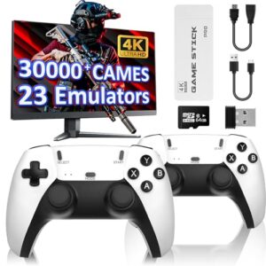 Mldnld Retro Games Console 2.4G with 2Pack Game Controllers