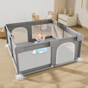 Glostravier Playpen for Baby and Toddlers