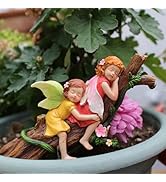 Purple Star 6 Pack Ceramic Mushrooms for Garden Mushroom Decor Miniature Porcelain Mushrooms Gard...