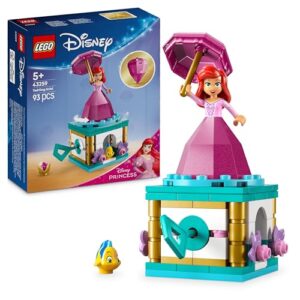 LEGO ǀ Disney Twirling Ariel Building Toy for 5 Plus Year Old Girls