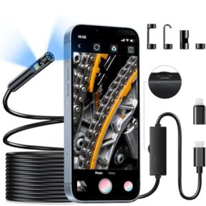 Dual Lens Endoscope Inspection Camera