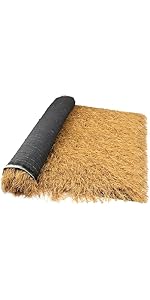 Artificial Straw Roof,Thatch Tiki Bar Hut,Synthetic Thatch Roof,Artificial Mexican Straw Roll,Sui...