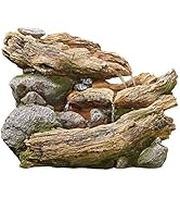 Kelkay Water Feature Fountain Balsam Pools inc LEDs, Poly-resin, Natural, One Size