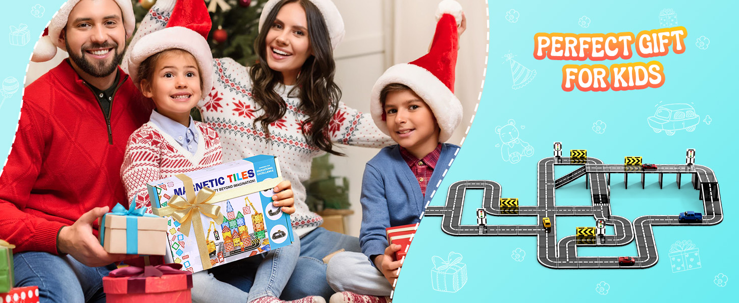 Magnetic building tiles