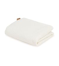 mattress protector over a white background - product is available in two different sizes