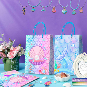 mermaid birthday keychain
