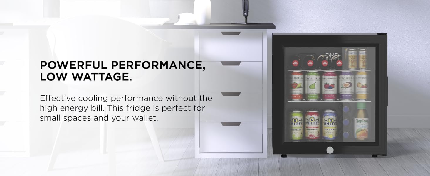 DMD Collective Mini Fridge Office Space Low Energy Cost Powerful High Quality Performance