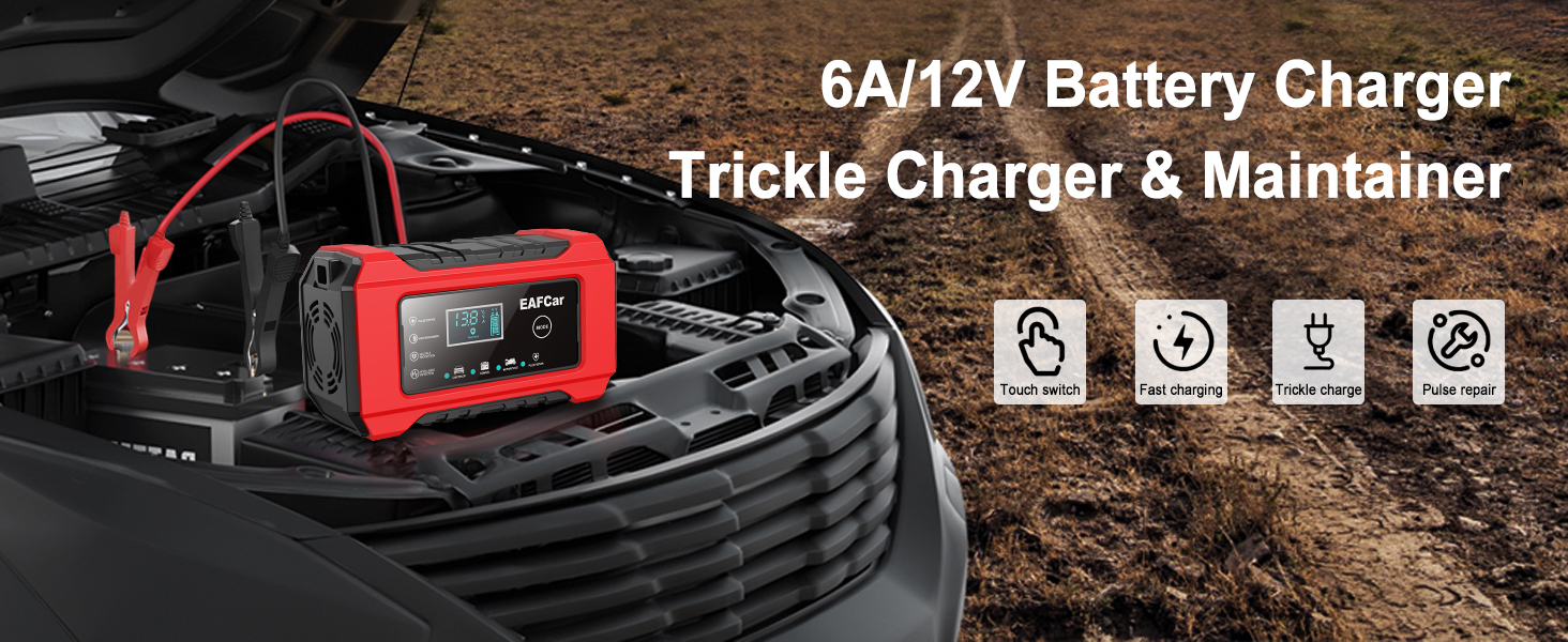 trickle charger for car battery
