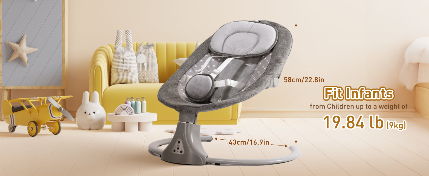 Baby Bouncer Electric Baby Swing Chair