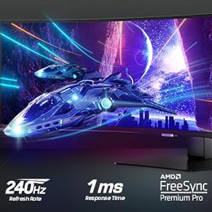 Curved 49 inch 1000R 32:9 ultrawide