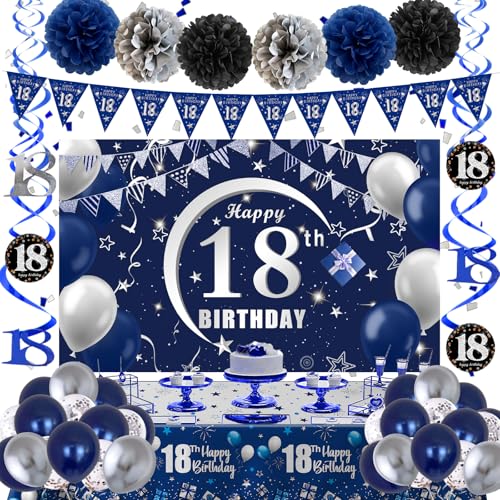 18th Birthday Decorations for Boys Girls