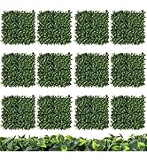 COSTWAY Set of 1/2 Artificial Boxwood Topiary Plants, 53cm/55cm/60cm Ball Tree, Faux Ball Potted ...