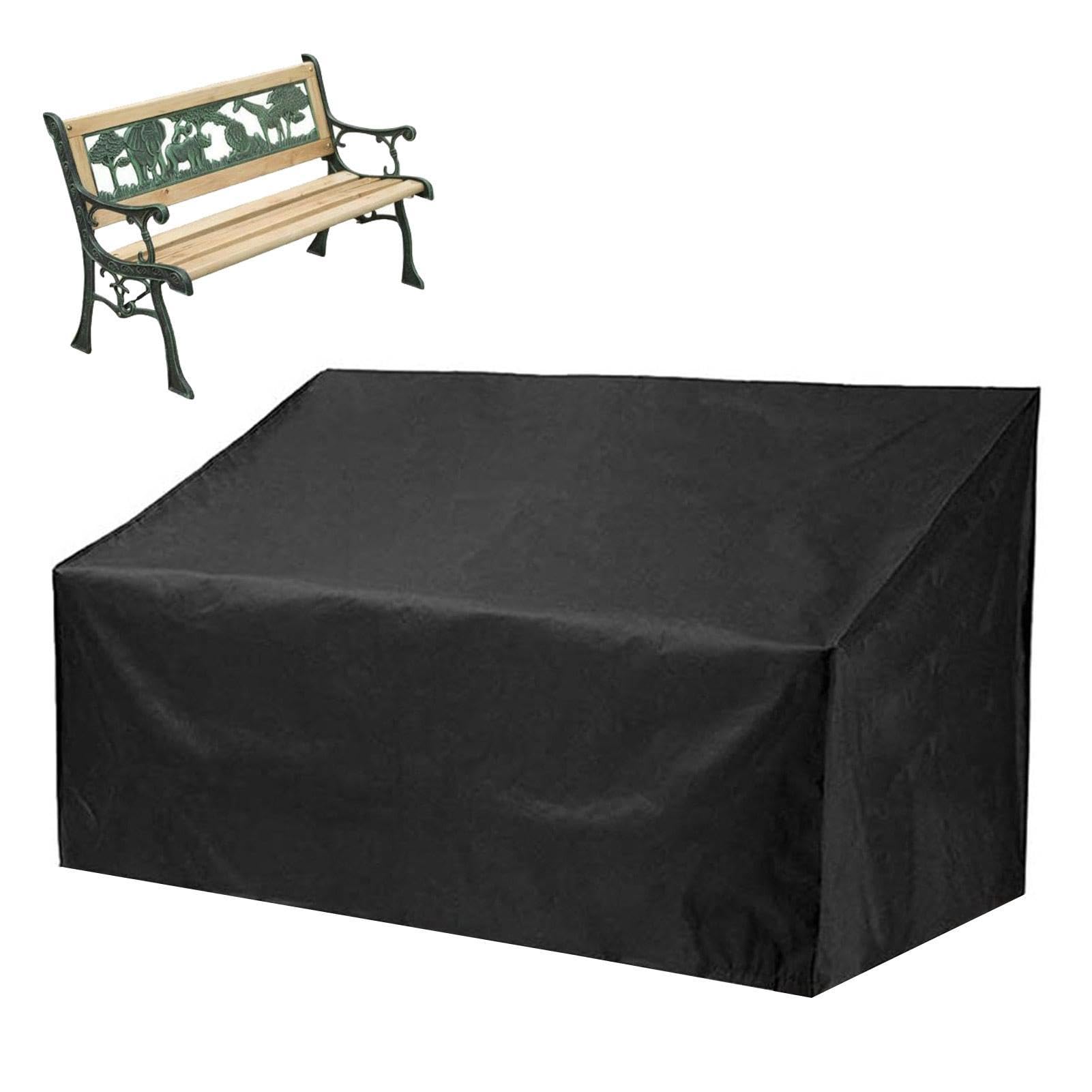 Patio Bench Protector - Waterproof and UV Resistant Garden Bench Cover | Outdoor Furniture Cover for Sun