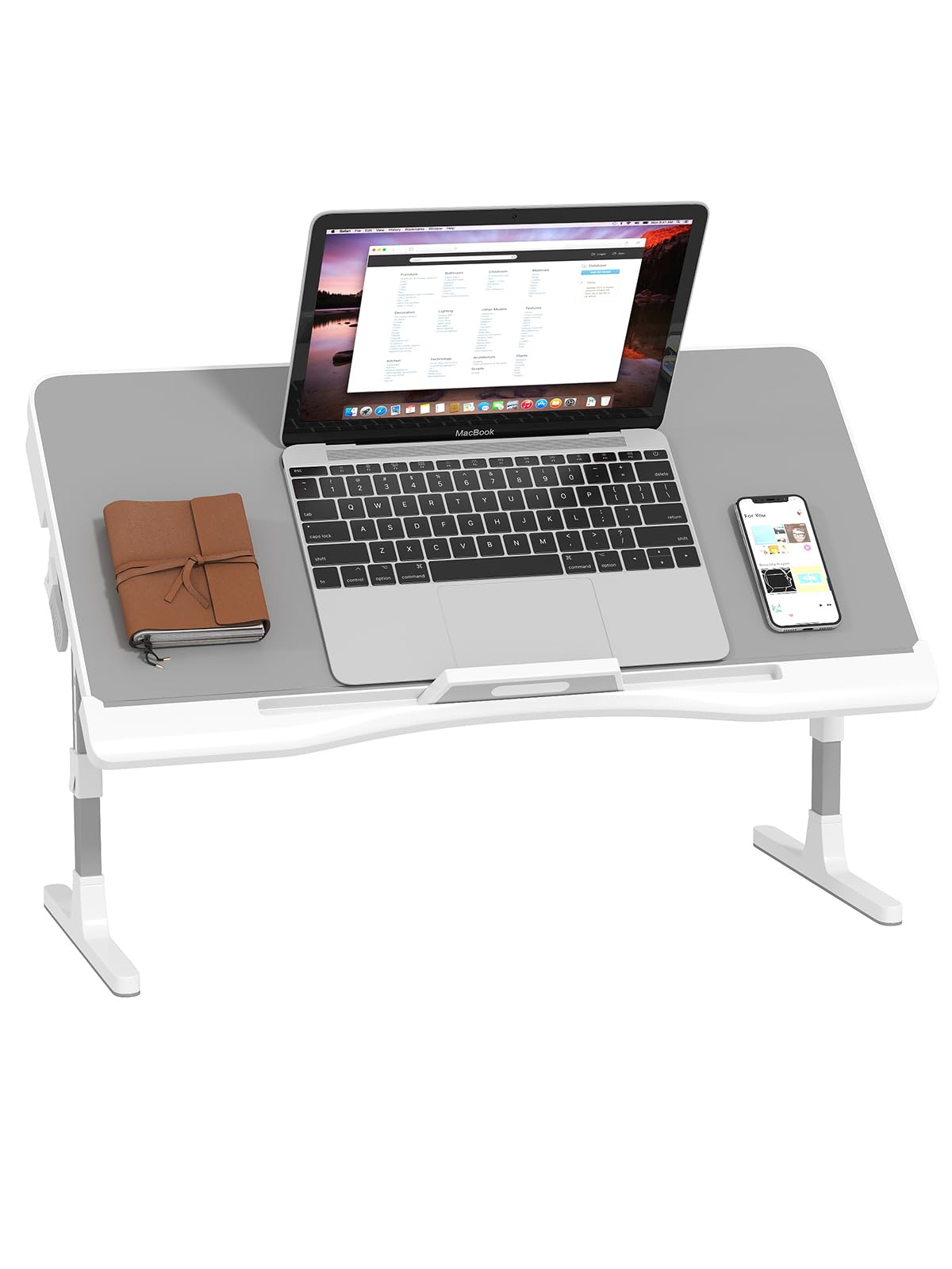 Youyijia Laptop Bed Table with Drawer