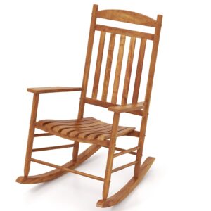 RELAX4LIFE Garden Rocking Chair