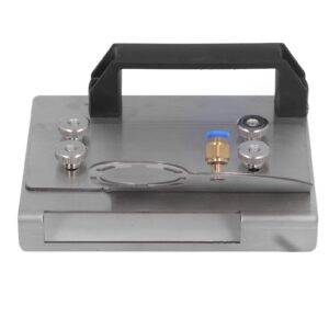 Msiud Enhanced Safety Angle Grinder Stand Adjustable Ceramic Angle Grinder Chamfer Cutting Stand Holder for Home Decoration and Professional Installatio