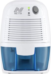 NETTA Dehumidifier 500ml Mini Air Dehumidifier for Damp