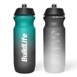 BuildLife Sport Water Bottle 2 Pack