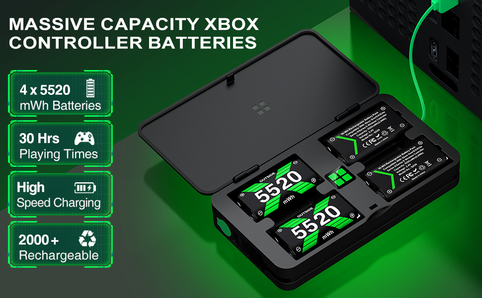xbox controller battery pack